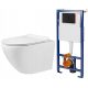 Rejtett WC modulok és keretek - Flint set WC Cersanit fekete szőnyeg