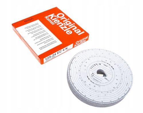 Tachograph diagramok 125 km/h Kienzle 100 db.