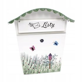   Postaláda - Kézzel készített levélszekrény XL-Tools fehér