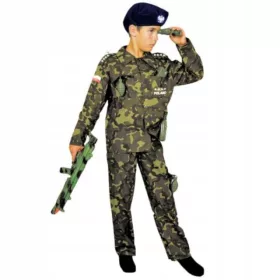   Fiú jelmez - CAMO katona RUHA, svájcisapka, FARSANG gyerekeknek 110