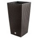  Prosperplast virágcserép 32,5 cm x 32,5 x 61 cm átmérőjű 32,5 cm műanyag barna és bézs árnyalatú