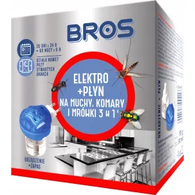  Folyadék szúnyogok, hangyák, legyek ellen Bros 50 ml