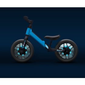  Futóbicikli - BALANCE BIKE LED DIÓDÁK 3-6 éves, kék kerék