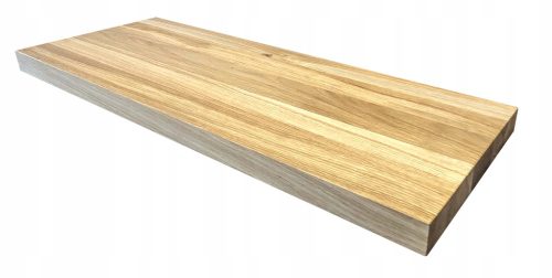 Dębowa tölgypolc 80x20x3cm olajozott tölgy eltörlött tölgy
