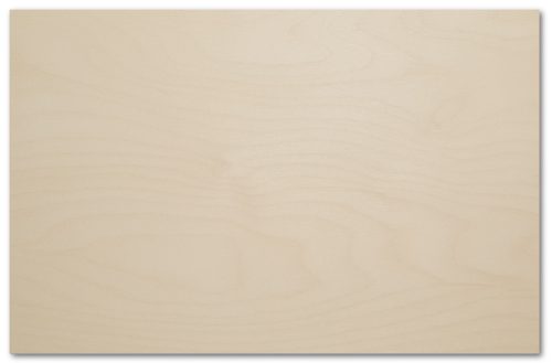 Nyír rétegelt lemez 3mm 1000x600mm osztály 2 CO2 CNC