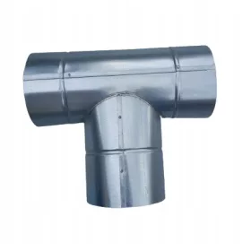 Légcsatorna - HONGGANYOZOTT TEE csőcsatlakozó fi 150 mm