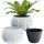  Prosperplast virágcserép 29 cm x 29 x 19,5 cm átmérője 29 cm műanyag fehér