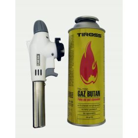   Gázégő - Gázégő forrasztó vas és cartouche fehér gáz