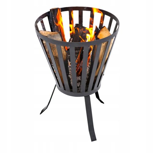  Kályha, kandalló, grill, tűzrakó, átmérő 35 cm, tűz