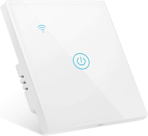 Okos otthoni vezérlő - ÉRINTŐÜVEG FÉNYKAPCSOLÓ WIFI Tuya