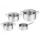 Edénykészletek - Tefal rozsdamentes edénykészlet, 7 db.