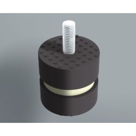 Elasztomer lengéscsillapítók hőszivattyúkhoz 100 kg-ig!