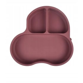   Tál, csészealj csecsemőknek - Szilikonlemez egy szívócsészével gyermekeknek chichi