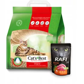   Alom nyulaknak és kis rágcsálóknak - CATS BEST ORIGINAL macskaalom 10L + ingyenes
