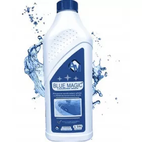   Medence kémia - BLUE MAGIC 1000ml ALGA + azúrkék víz hatása