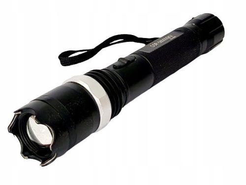 Elektromos sokkoló - 10 millió V -os stalizátor LED zseblámpával 230 lumen