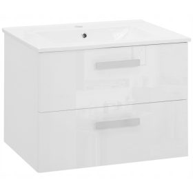   Fürdőszoba szekrény a mosdó alatt lógó fehér fény 60 cm -re lóg