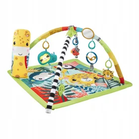    Fisher-Price 3 az 1-ben oktatószőnyeg Trópusi erdő HJW08