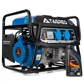 Hordozható egyfázisú Tagred 1600 W-os benzingenerátor