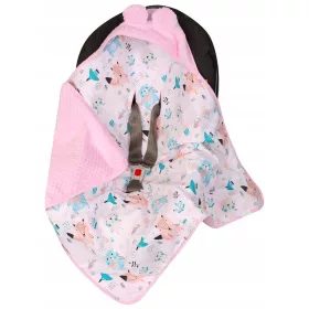   Takaró gyermeküléshez - Egy gyermek -swaddle egy autóüléshez, babakocsihoz, babakocsihoz