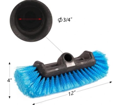 Teleszkópos autómosó kefe napelemekhez, négy síkú, 1,3 m - 3 m