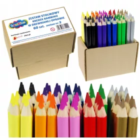  JUMBO zsírkréta asztali készlet 60 db Bambino v2