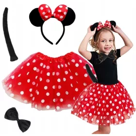 Lány jelmez - Minnie Minnie egér jelmez jelmez 3-10 év