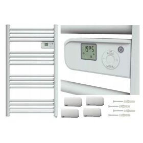   Goodhome elektromos fürdőszobai radiátor 500 W 545 x 980 mm fehér