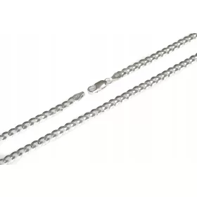  EZÜST PANCER LÁNC 60cm 11GRAM 4.7MM OLASZORSZÁG