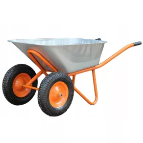 Horganyzott kétkerekű kerti talicska 100L / 140L