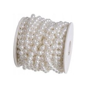  Gyöngy gyöngysor úrvacsora dekorációhoz fehér 5