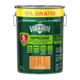 Vidaron Impregnáló 9L+11% Natural Teak V05