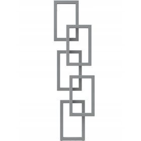  Fürdőszoba radiátor kAT 135/39 antracit szerkezet