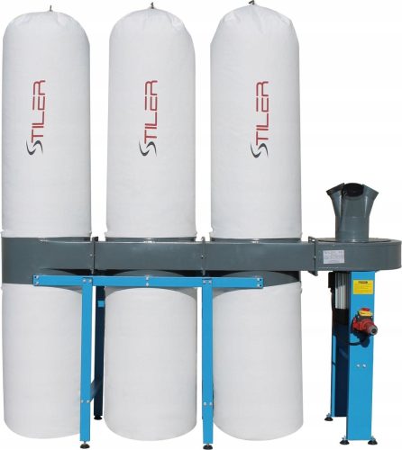Stiler fűrészpor elszívó 4860 m³/h 3,8 kW