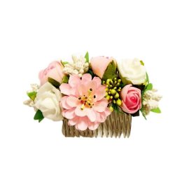  Elsőáldozási hajdísz, 10 cm