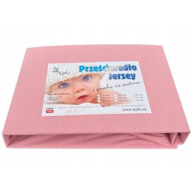   Gyermek lepedő gumival - Lap 160x200 Jersey 100% pamut radír 08