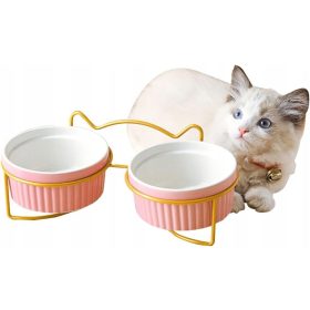    Két Emes kerámia tál készlet, rózsaszín árnyalatok, 0,6 l