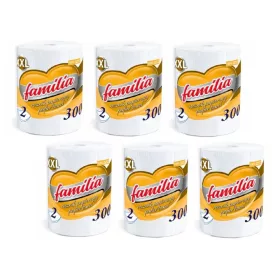   Konyharuha - 6dbs familia papír törülköző 2-réteg 300 lista