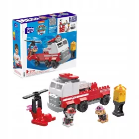    Mega Bloks Paw Patrol többcélú Marshall Fire Truck víztorony