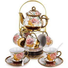   Porcelán edények - RUXINGGU tea és kávé felszolgálás, 20 db.