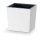  Prosperplast virágcserép 29,5 cm x 29,5 x 29 cm átmérő 31 cm műanyag fehér