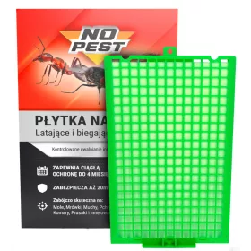    Csótányok, szúnyogok, lepkék, hangyák, legyek, poloskák, ezüsthal ellen No-Pest