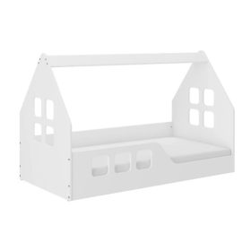 Fajátékok Ház faágy 80 x 160 cm fehér