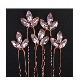   Gyermek hajcsat - Crocheat Crystals Pink Harnacles 5 darab 1317