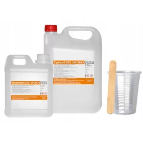 EPOXY GYANTA, TISZTA E652, ÖNTÖDE 4,5KG+