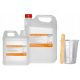 EPOXY GYANTA, TISZTA E652, ÖNTÖDE 4,5KG+