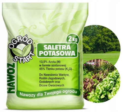  OLDHATÓ kálium-nitrát 2kg univerzális műtrágya ZÖLDSÉGEKHEZ Garden Start