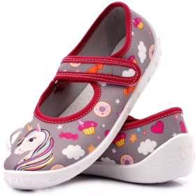   Gyermek papucs - Rawekk Plipsers Gyerekcipő bőr betéttel 28