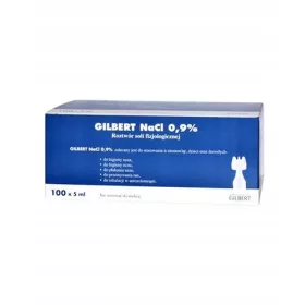   Fiziológiai megoldás - Gilbert NaCl 0,9% fiziológiai sóoldat 100
