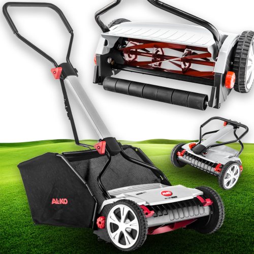  AL-KO kézi fűnyíró 38 cm + AL-KO Premium fűtartály 113869 50l